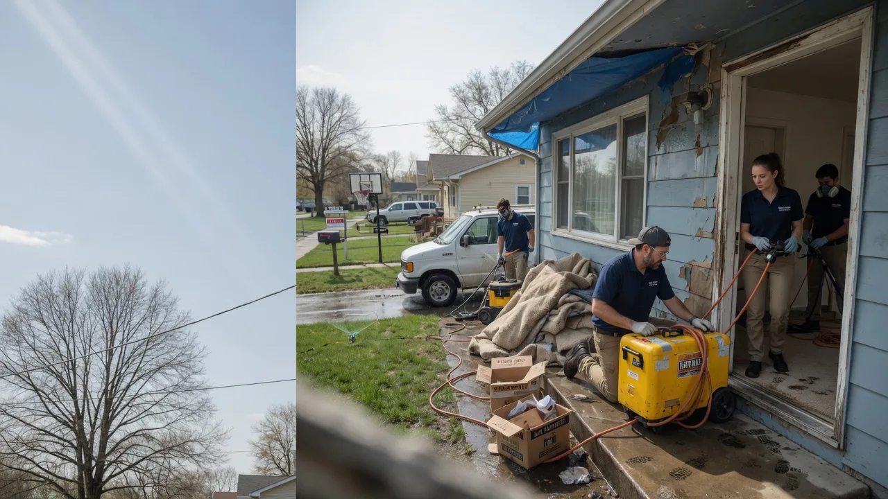Basement Flood Cleanup in Bennett, CO near me